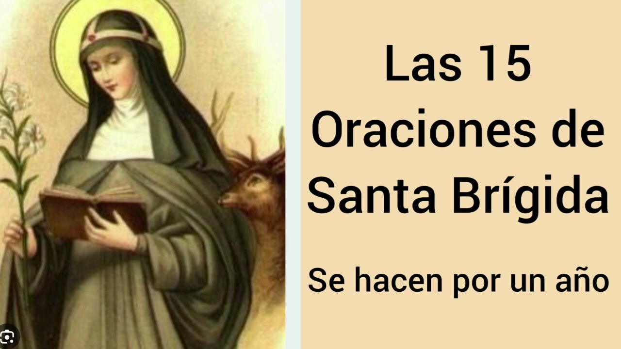 1 Las Quince Oraciones De Santa Brígida Una Herramienta Poderosa Para La Devoción